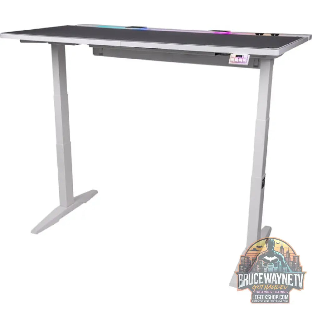 Thermaltake G700 RGB White Gaming Desk, Gaming-Tisch - Thermaltake - vue 3