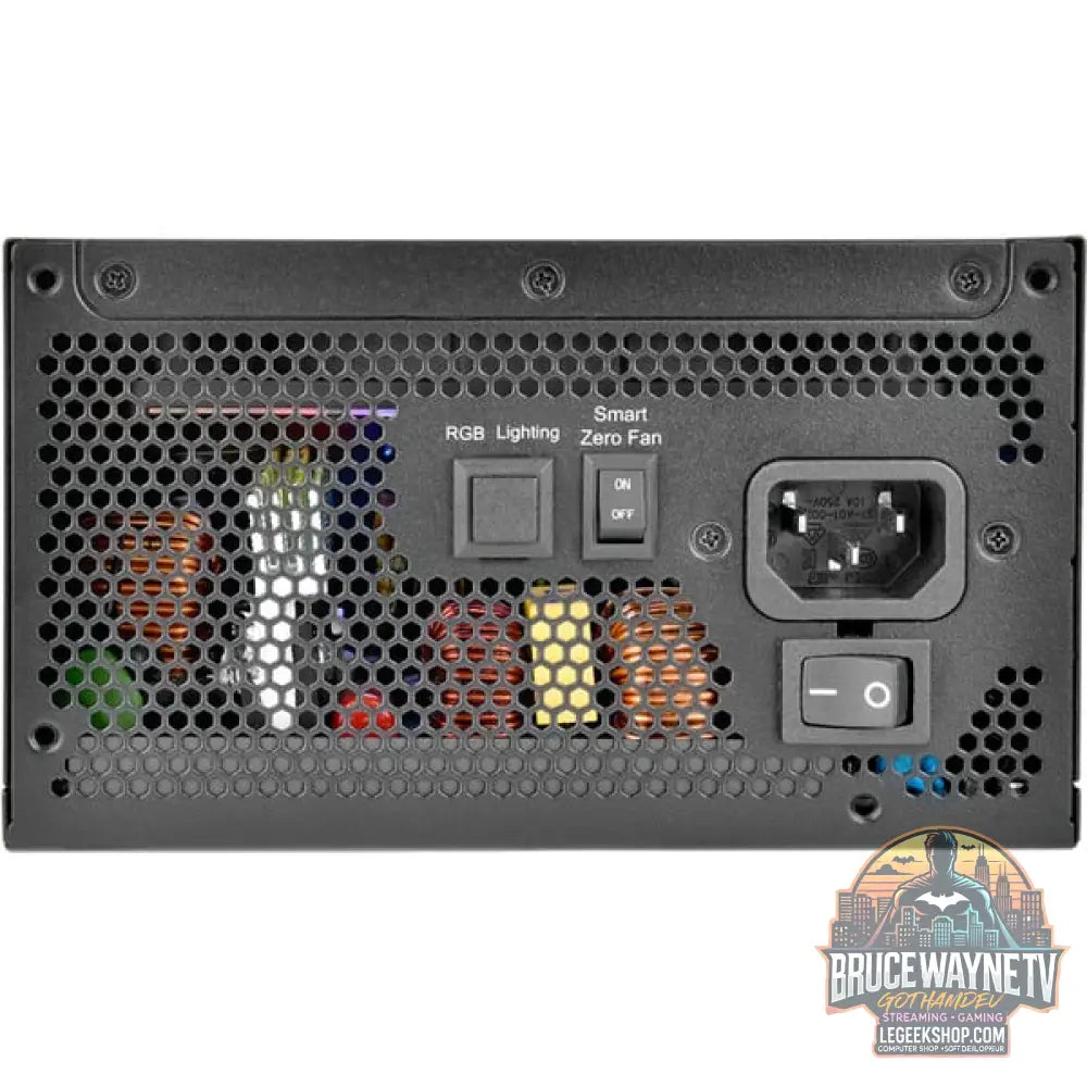 Thermaltake Germanium Pro RGB 1000W, alimentation PC - Thermaltake - vue 6