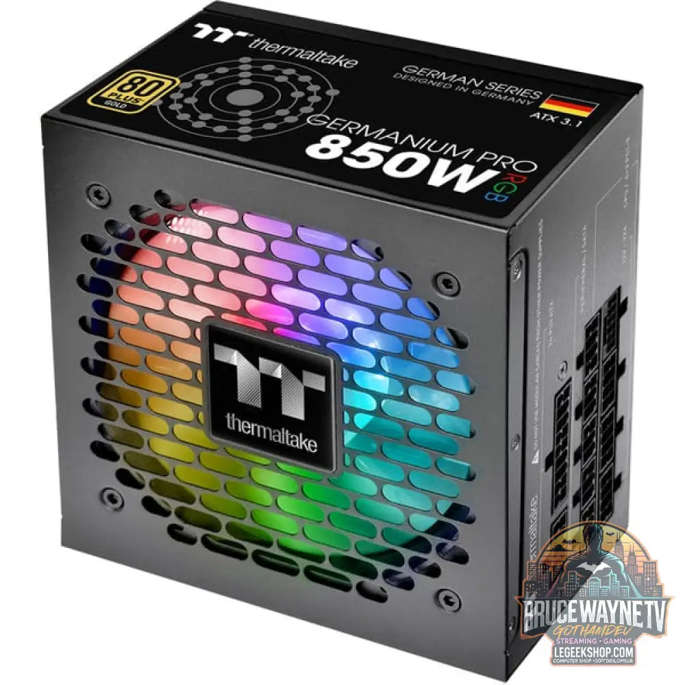 Thermaltake Germanium Pro RGB 850W, alimentation PC - Thermaltake - vue 9