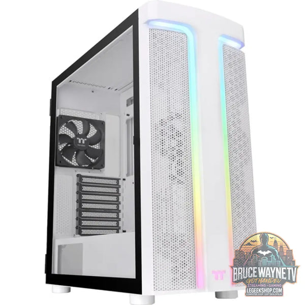 Thermaltake H590 TG ARGB Snow, Tower-Gehäuse - Thermaltake