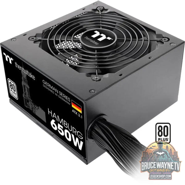 Thermaltake HAMBURG 650W ATX3.1, alimentation PC - Thermaltake