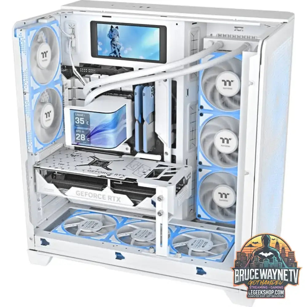 Thermaltake MAGCurve 360 Ultra AIO ARGB Snow Edition, Wasserkühlung weiß - Thermaltake - vue 21