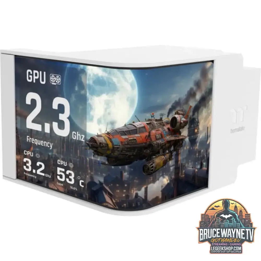 Thermaltake MAGCurve 360 Ultra AIO ARGB Snow Edition, Wasserkühlung weiß - Thermaltake - vue 15