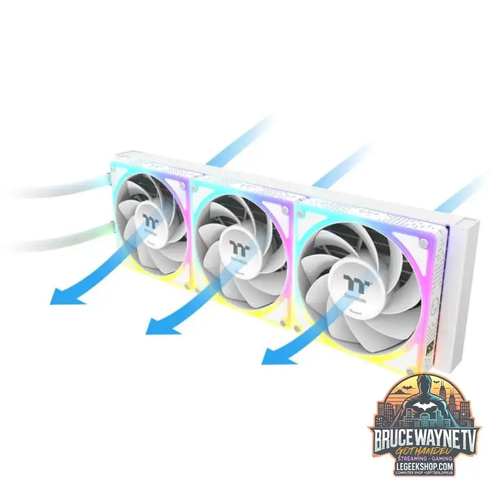Thermaltake MAGCurve 360 Ultra AIO ARGB Snow Edition, Wasserkühlung weiß - Thermaltake - vue 18