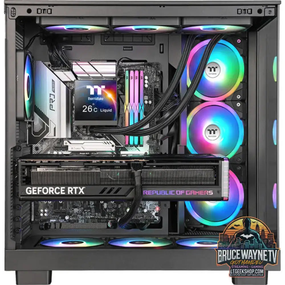 Thermaltake MAGFloe 360 Ultra ARGB Sync AIO Liquid Cooler, Wasserkühlung schwarz - Thermaltake - vue 20