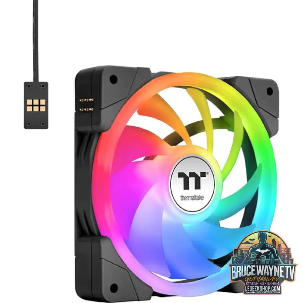 Thermaltake MAGFloe 420 Ultra ARGB Sync AIO Liquid Cooler, Wasserkühlung schwarz - Thermaltake - vue 6