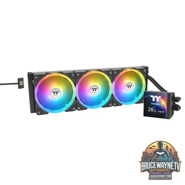 Thermaltake MAGFloe 420 Ultra ARGB Sync AIO Liquid Cooler, Wasserkühlung schwarz - Thermaltake