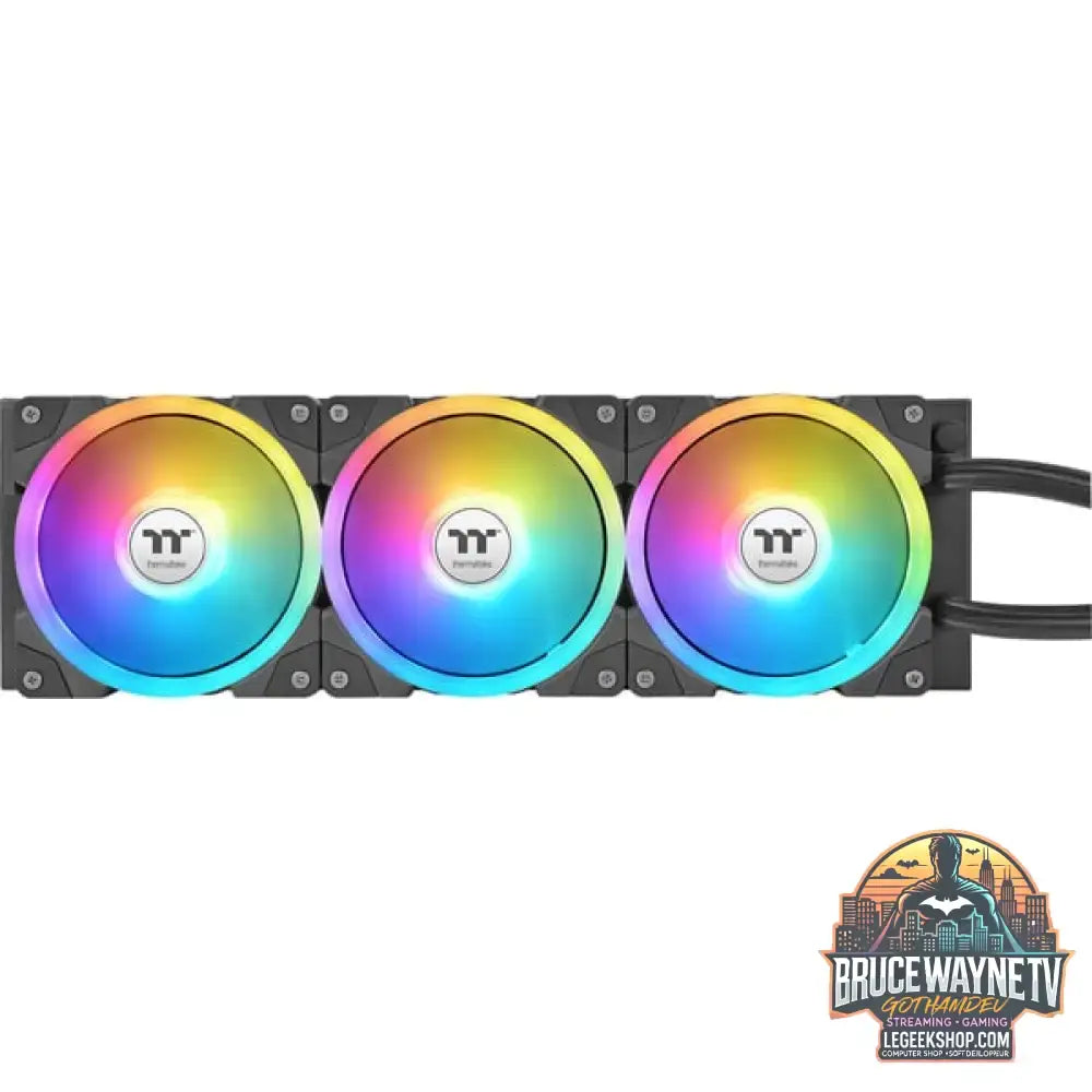 Thermaltake MAGFloe 420 Ultra ARGB Sync AIO Liquid Cooler, Wasserkühlung schwarz - Thermaltake - vue 2