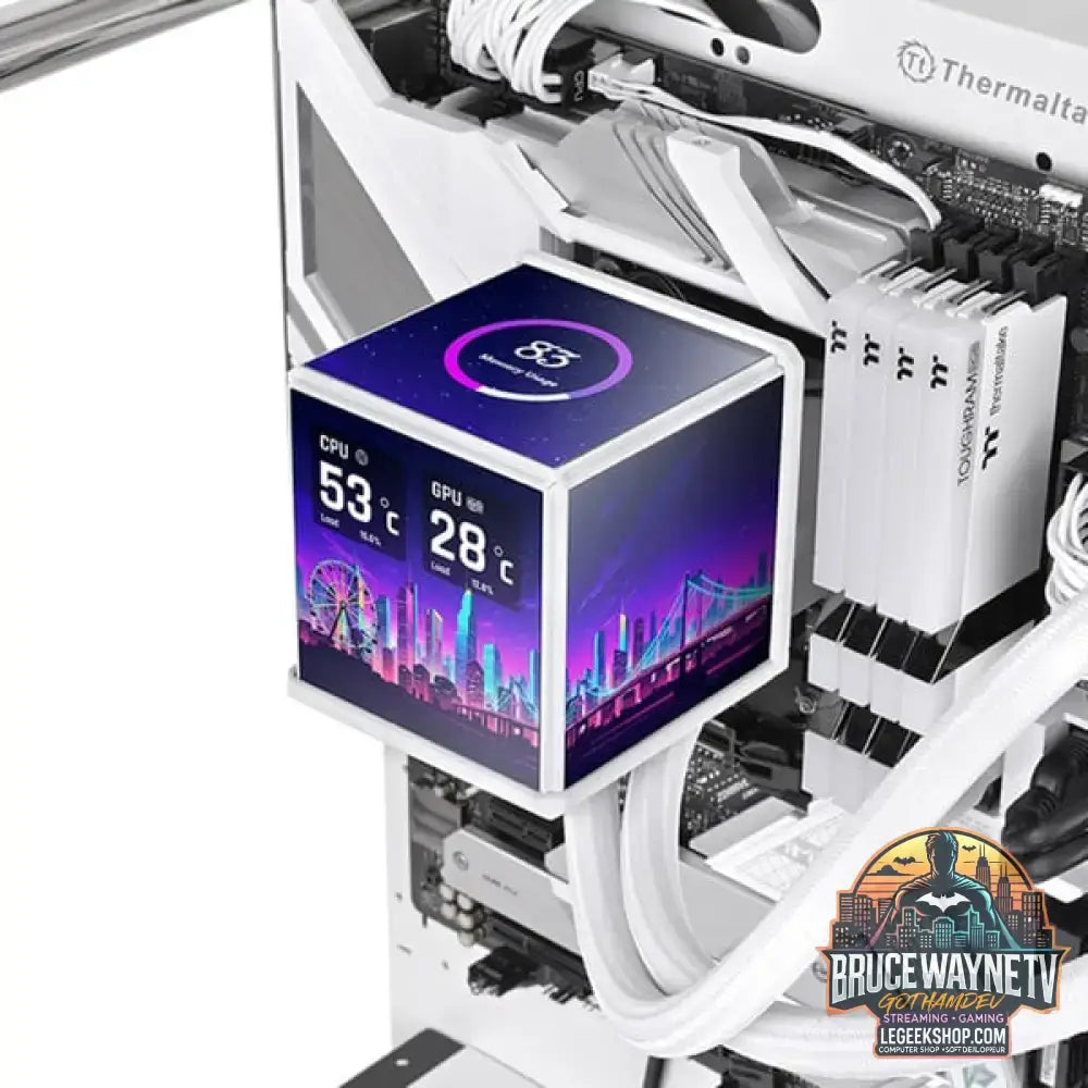Thermaltake Minecube 360 Ultra ARGB, Wasserkühlung weiß - Thermaltake - vue 5
