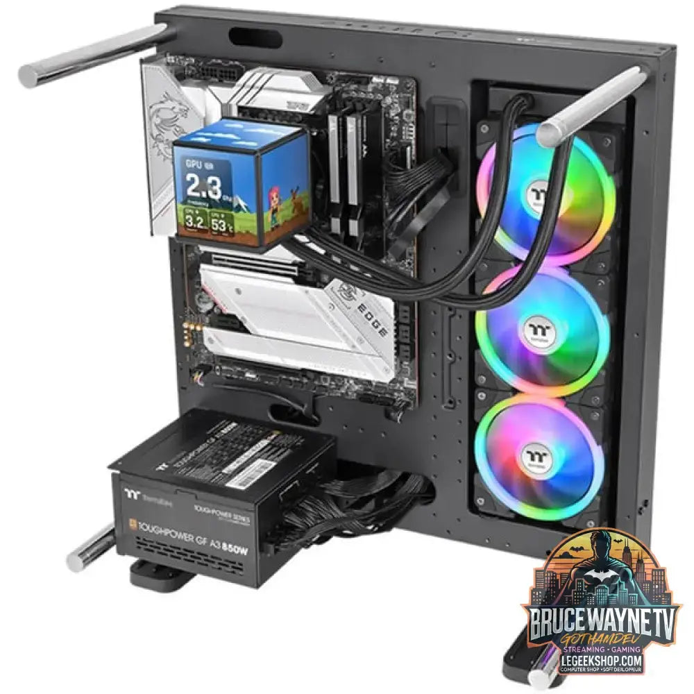 Thermaltake Minecube 360 Ultra ARGB, Wasserkühlung schwarz - Thermaltake - vue 6