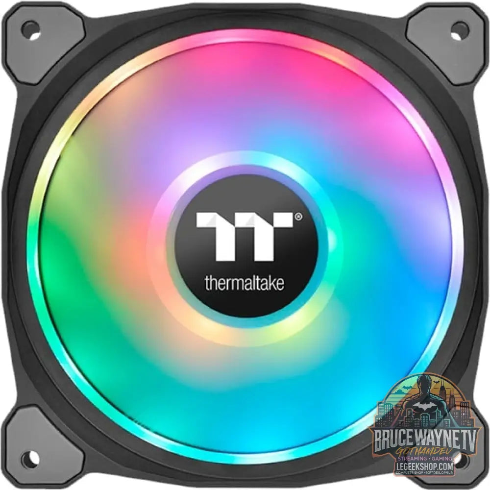 Thermaltake Riing Duo 12 RGB Radiator Fan 3 Pack, Gehäuselüfter - Thermaltake - vue 2