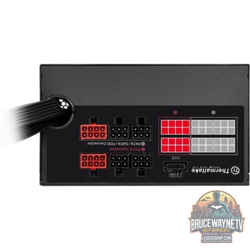 Thermaltake SMART DPS G Digital 600W 80+ Bronze, alimentation PC - Thermaltake - vue 8