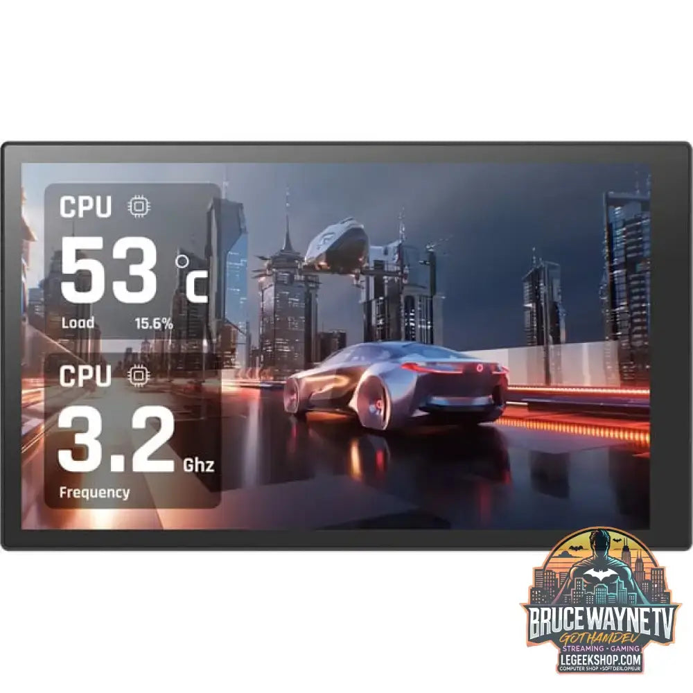 Thermaltake ST360 Ultra, Wasserkühlung schwarz, 7" IPS LCD - Thermaltake - vue 4