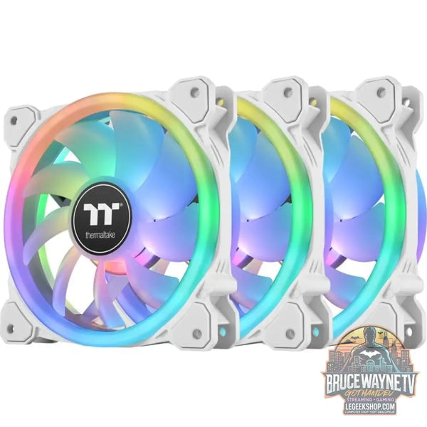 Thermaltake SWAFAN 14 RGB Radiator Fan TT Premium Edition White (3-Fan Pack), Gehäuselüfter - Thermaltake