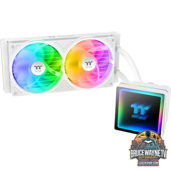 Thermaltake TH240-S V3 ARGB Sync, Wasserkühlung weiß, Snow Edition - Thermaltake