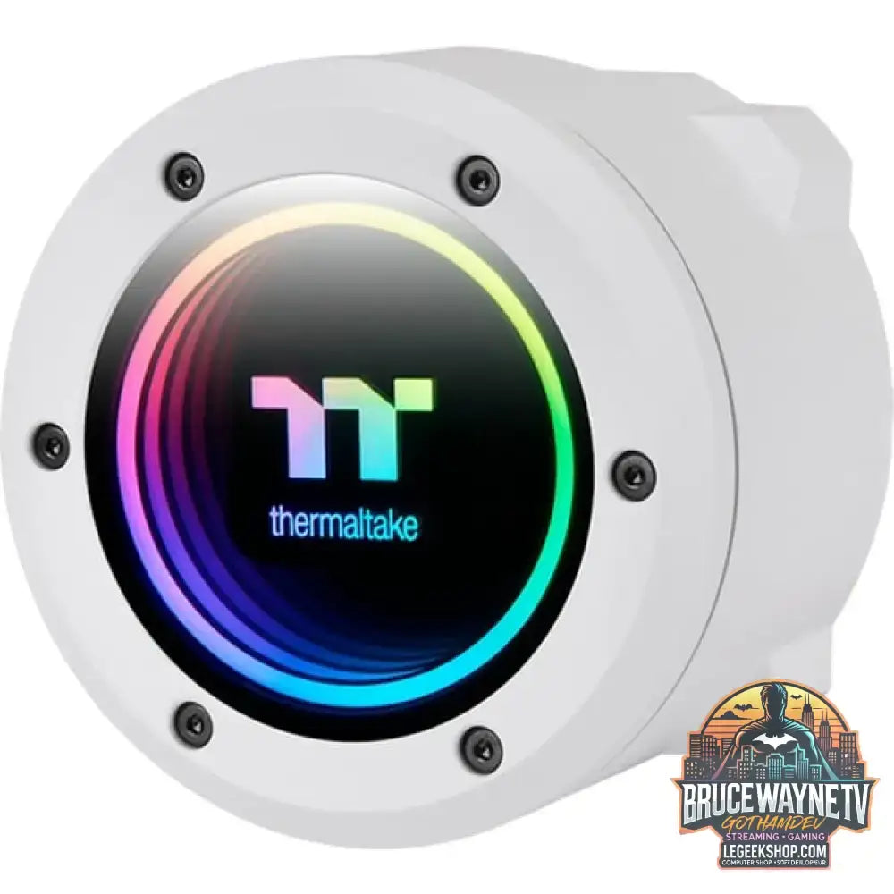 Thermaltake TH240 V2 ARGB Sync AIO Liquid Cooler Snow Edition, Wasserkühlung weiß - Thermaltake - vue 2