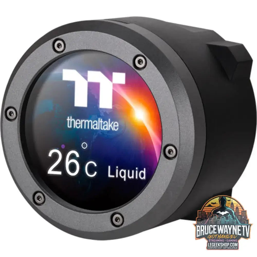 Thermaltake TH240 V2 Ultra ARGB Sync AIO Liquid Cooler, Wasserkühlung schwarz - Thermaltake - vue 8