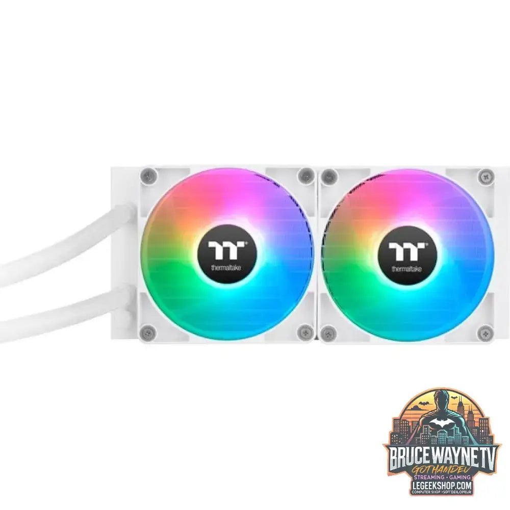 Thermaltake TH240 V2 Ultra ARGB Sync AIO Liquid Cooler Snow Edition, Wasserkühlung weiß - Thermaltake - vue 2