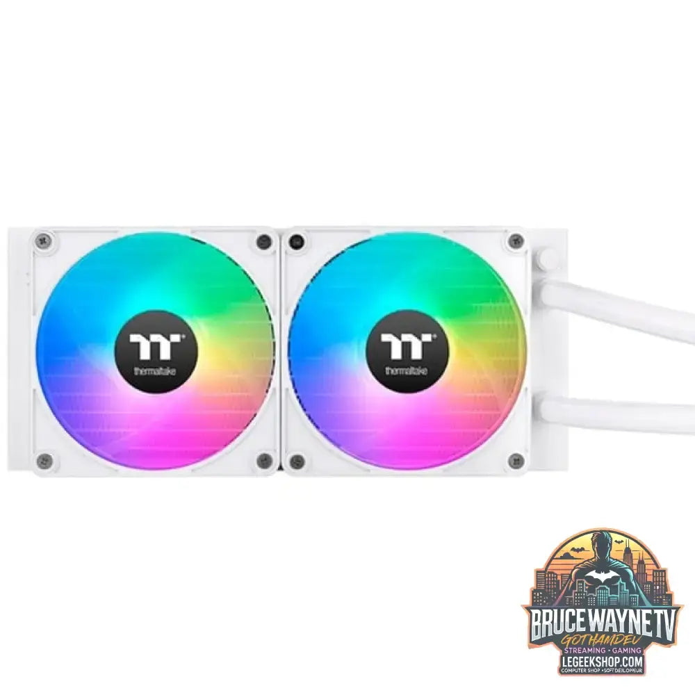 Thermaltake TH240 V2 Ultra EX ARGB Sync AIO Liquid Cooler - Snow Edition, Wasserkühlung weiß - Thermaltake - vue 2