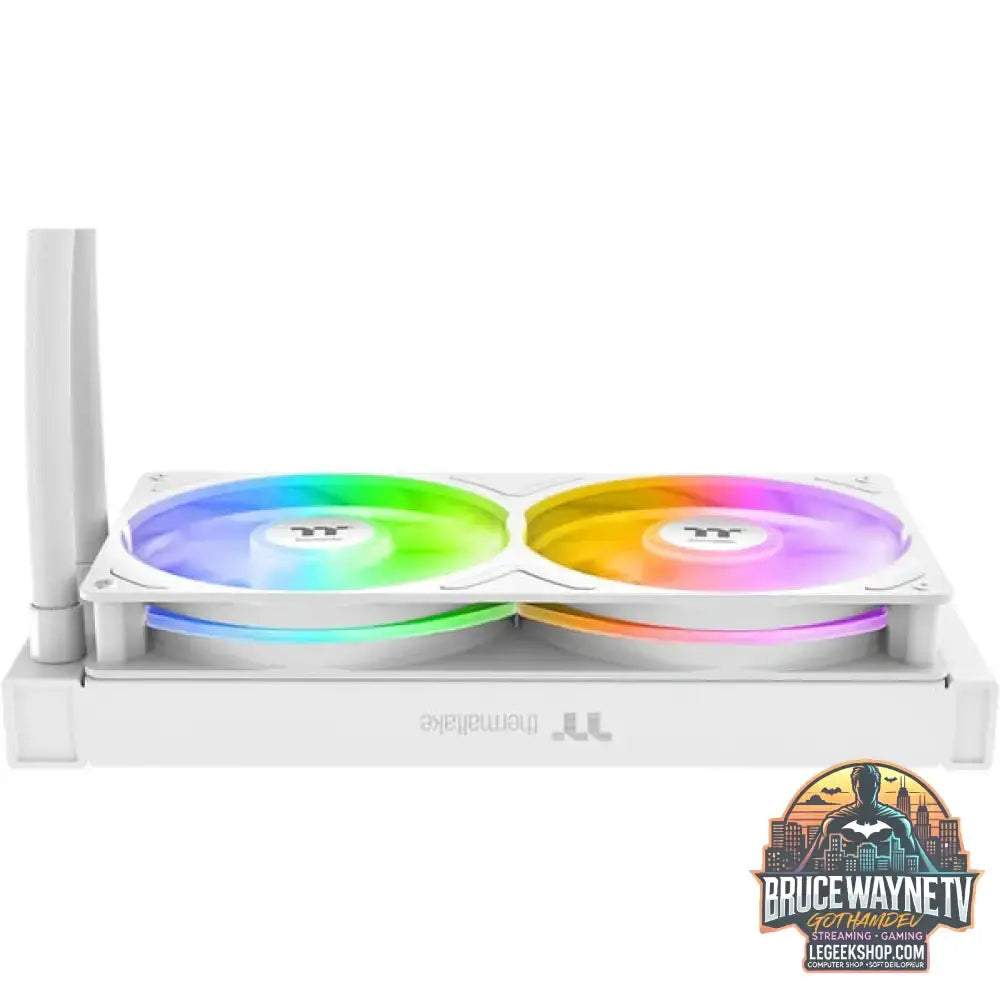 Thermaltake TH240 V3 ARGB Sync, Wasserkühlung weiß, Snow Edition - Thermaltake - vue 3