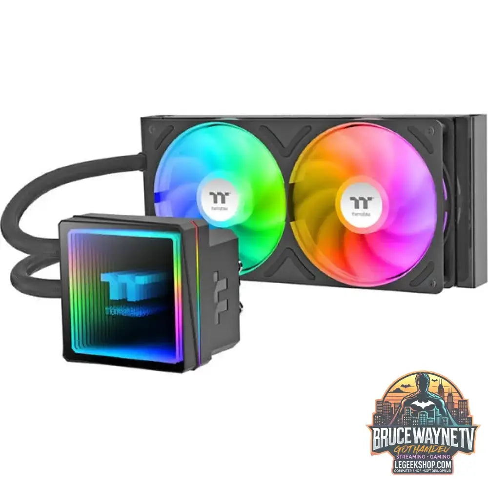 Thermaltake TH240 V3 ARGB Sync, Wasserkühlung schwarz - Thermaltake - vue 2