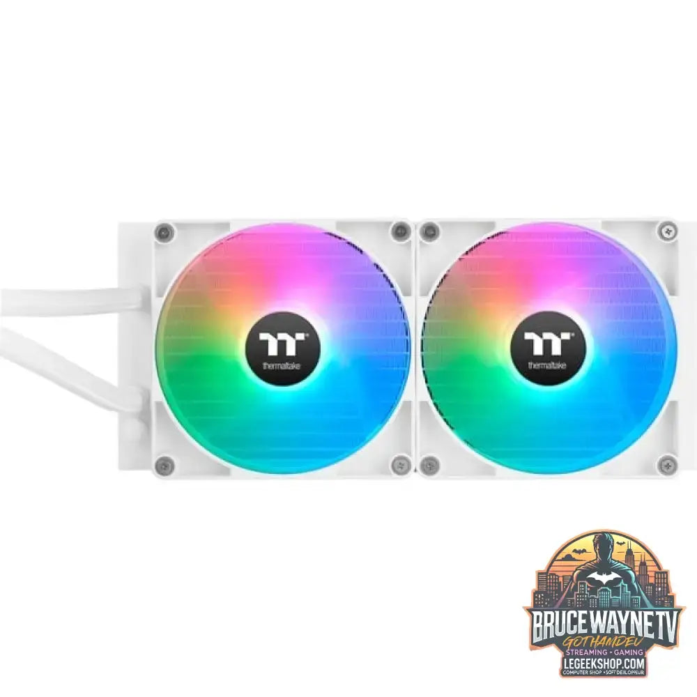 Thermaltake TH280 V2 ARGB Sync AIO Liquid Cooler Snow Edition, Wasserkühlung weiß - Thermaltake - vue 2