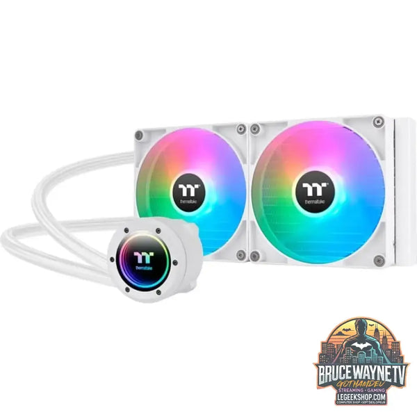 Thermaltake TH280 V2 ARGB Sync AIO Liquid Cooler Snow Edition, Wasserkühlung weiß - Thermaltake