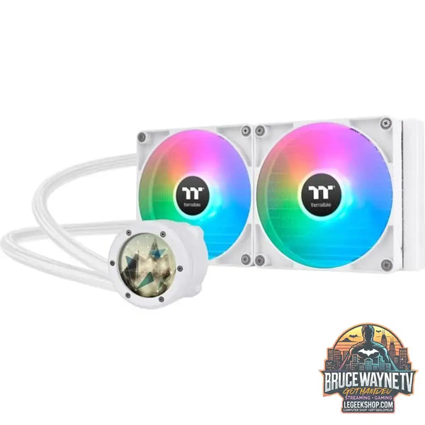 Thermaltake TH280 V2 Ultra ARGB Sync AIO Liquid Cooler Snow Edition, Wasserkühlung weiß - Thermaltake