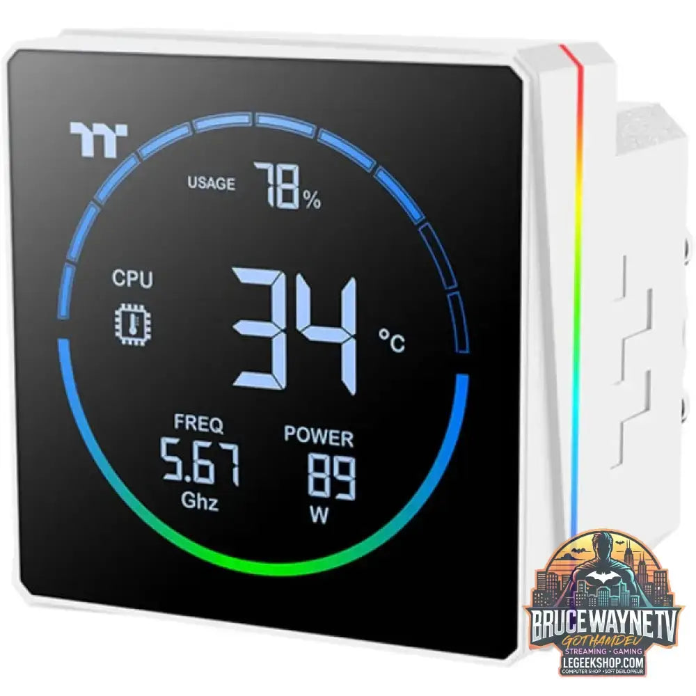 Thermaltake TH360-S V3 ARGB Sync, Wasserkühlung weiß, Snow Edition - Thermaltake - vue 14
