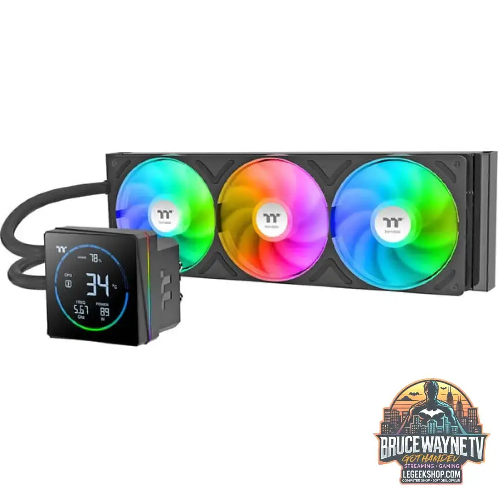 Thermaltake TH360-S V3 ARGB Sync, Wasserkühlung schwarz - Thermaltake - vue 2