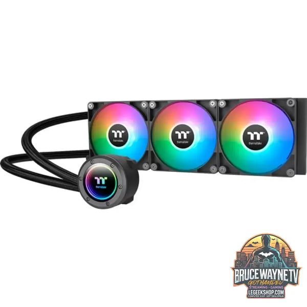 Thermaltake TH360 V2 ARGB Sync AIO Liquid Cooler, Wasserkühlung schwarz - Thermaltake