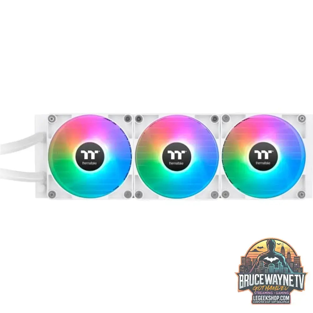 Thermaltake TH360 V2 ARGB Sync AIO Liquid Cooler Snow Edition, Wasserkühlung weiß - Thermaltake - vue 2