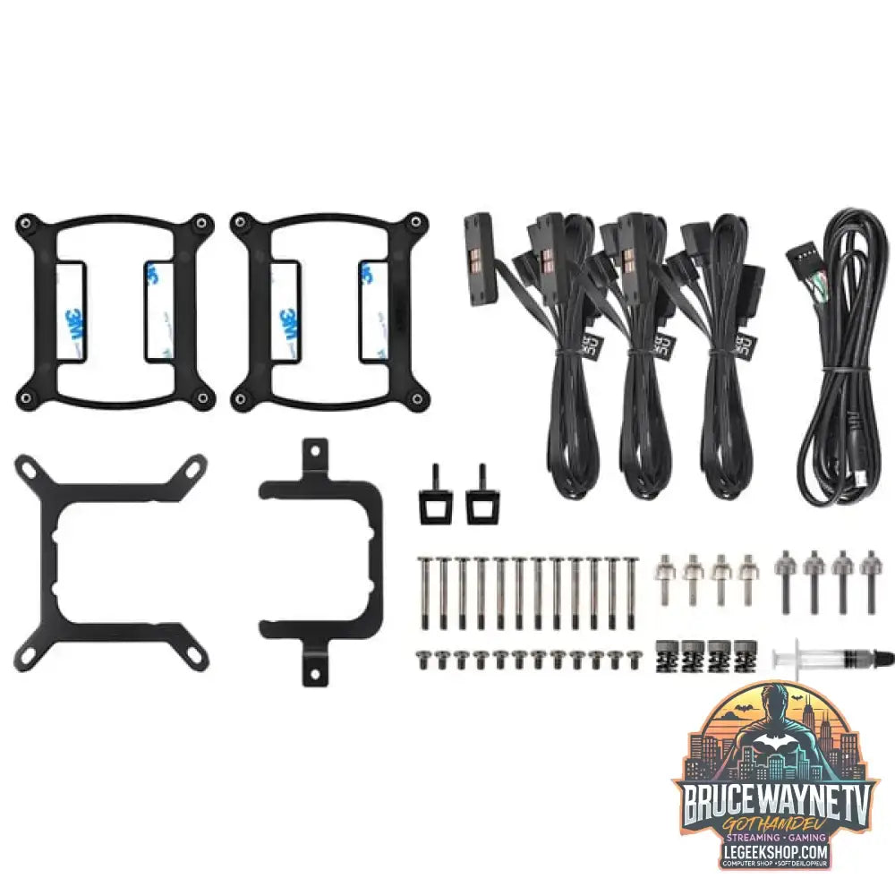 Thermaltake TH360 V2 Ultra EX ARGB CPU AIO Liquid Cooler, Wasserkühlung schwarz - Thermaltake - vue 16