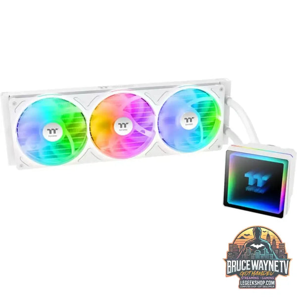 Thermaltake TH360 V3 ARGB Sync, Wasserkühlung weiß, Snow Edition - Thermaltake