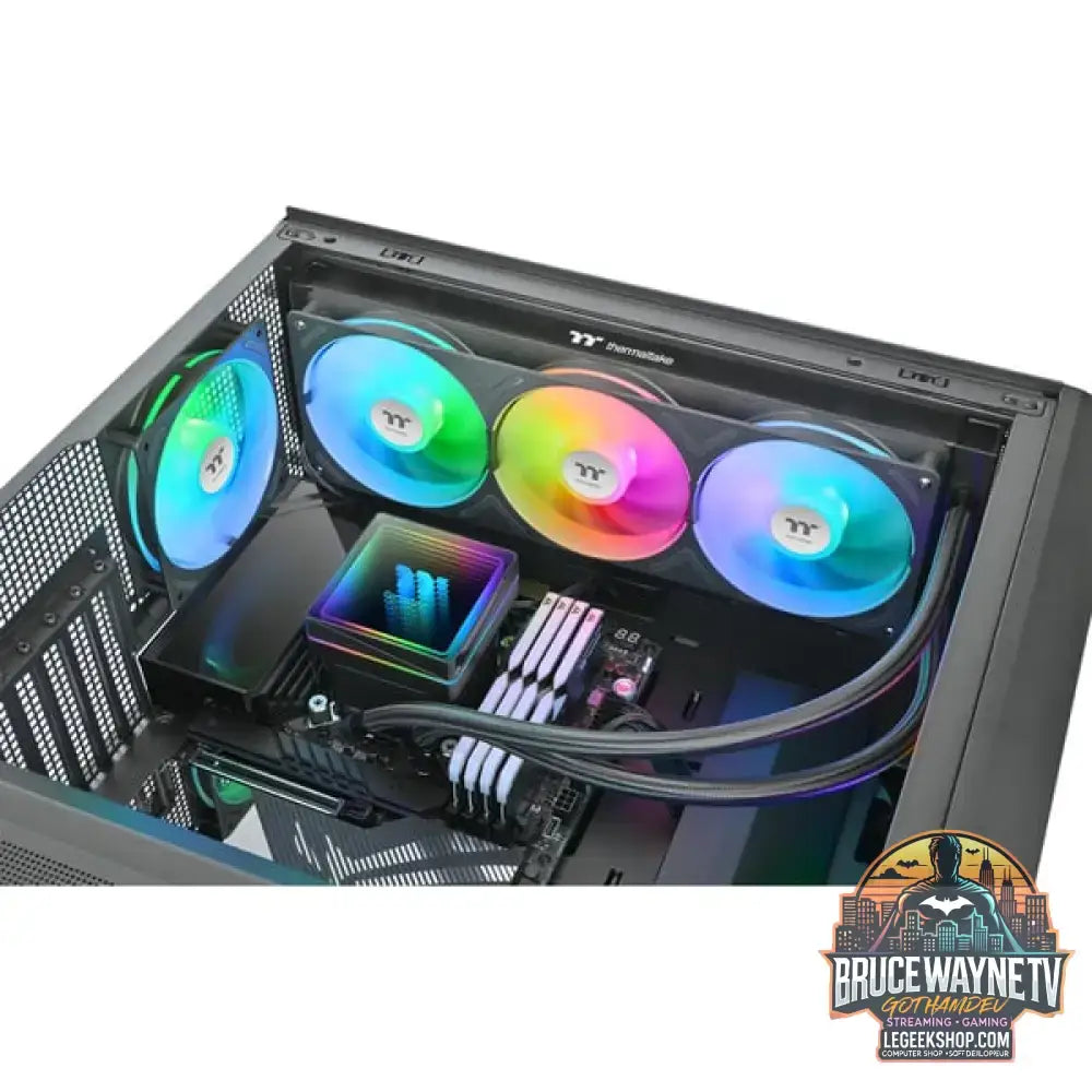 Thermaltake TH360 V3 ARGB Sync, Wasserkühlung schwarz - Thermaltake - vue 17