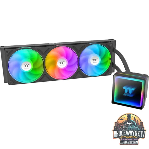 Thermaltake TH360 V3 ARGB Sync, Wasserkühlung schwarz - Thermaltake