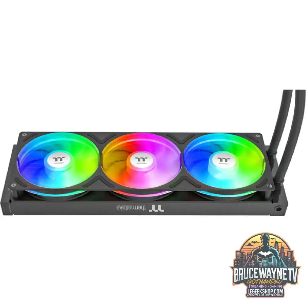 Thermaltake TH360 V3 ARGB Sync, Wasserkühlung schwarz - Thermaltake - vue 4