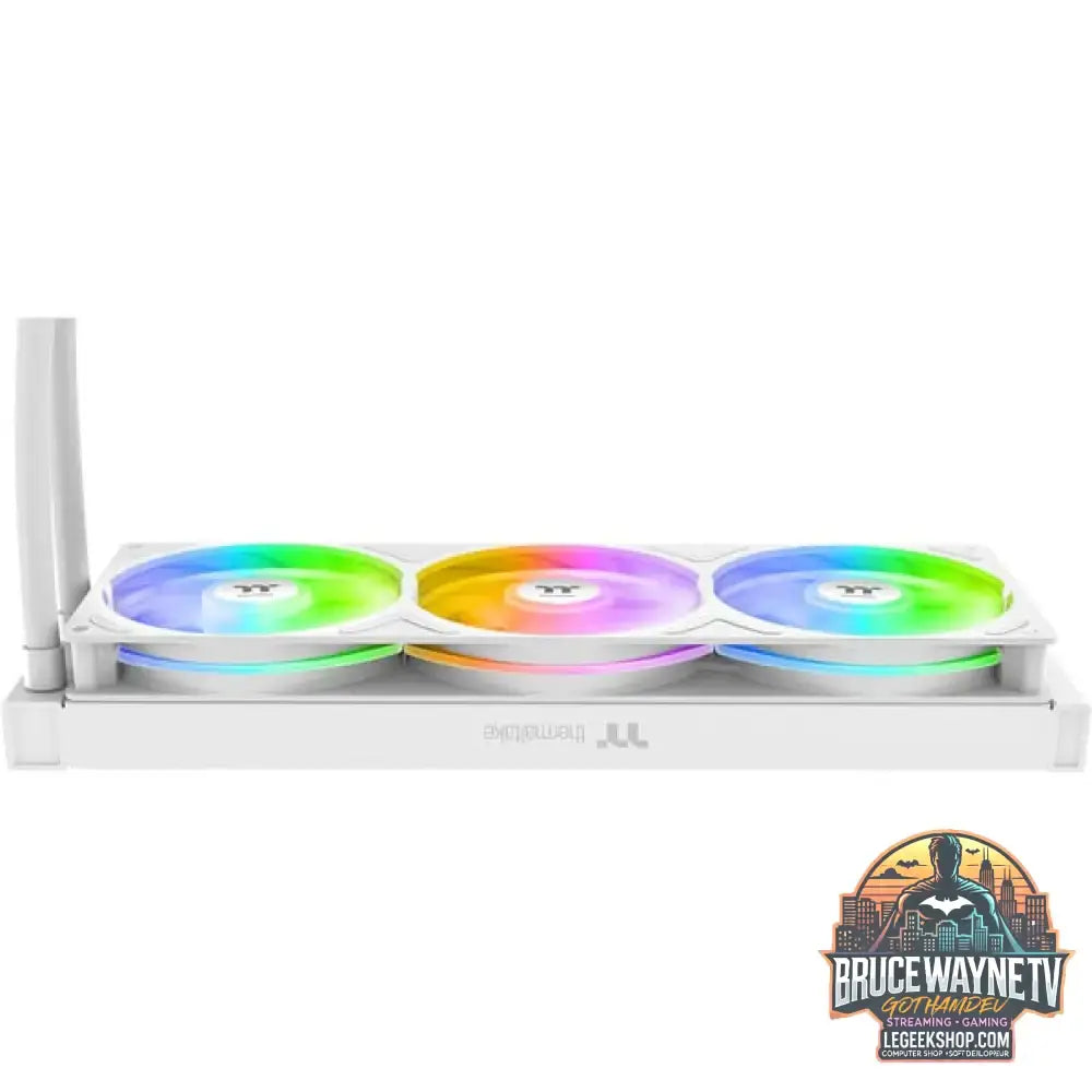 Thermaltake TH360 V3 Ultra ARGB Sync, Wasserkühlung weiß, Snow Edition - Thermaltake - vue 3