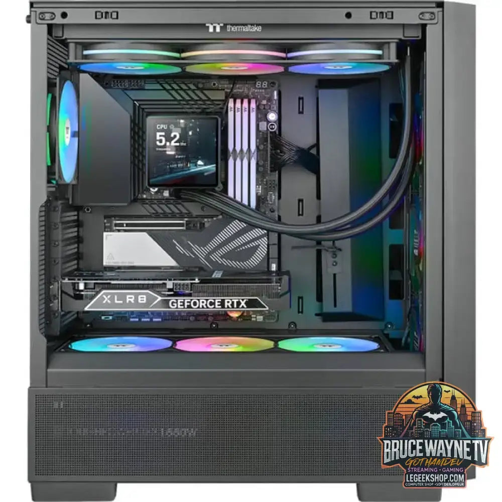Thermaltake TH360 V3 Ultra ARGB Sync, Wasserkühlung schwarz - Thermaltake - vue 21
