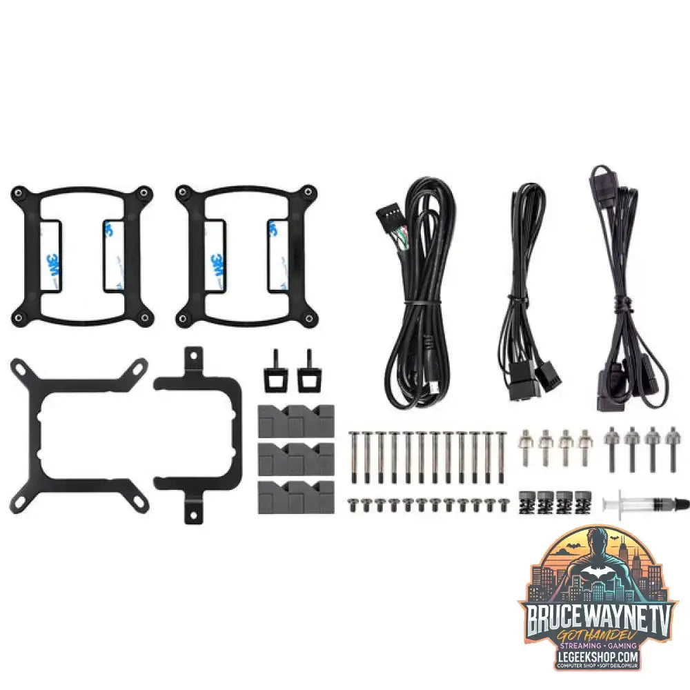 Thermaltake TH420 V2 Ultra ARGB Sync AIO Liquid Cooler, Wasserkühlung schwarz - Thermaltake - vue 11