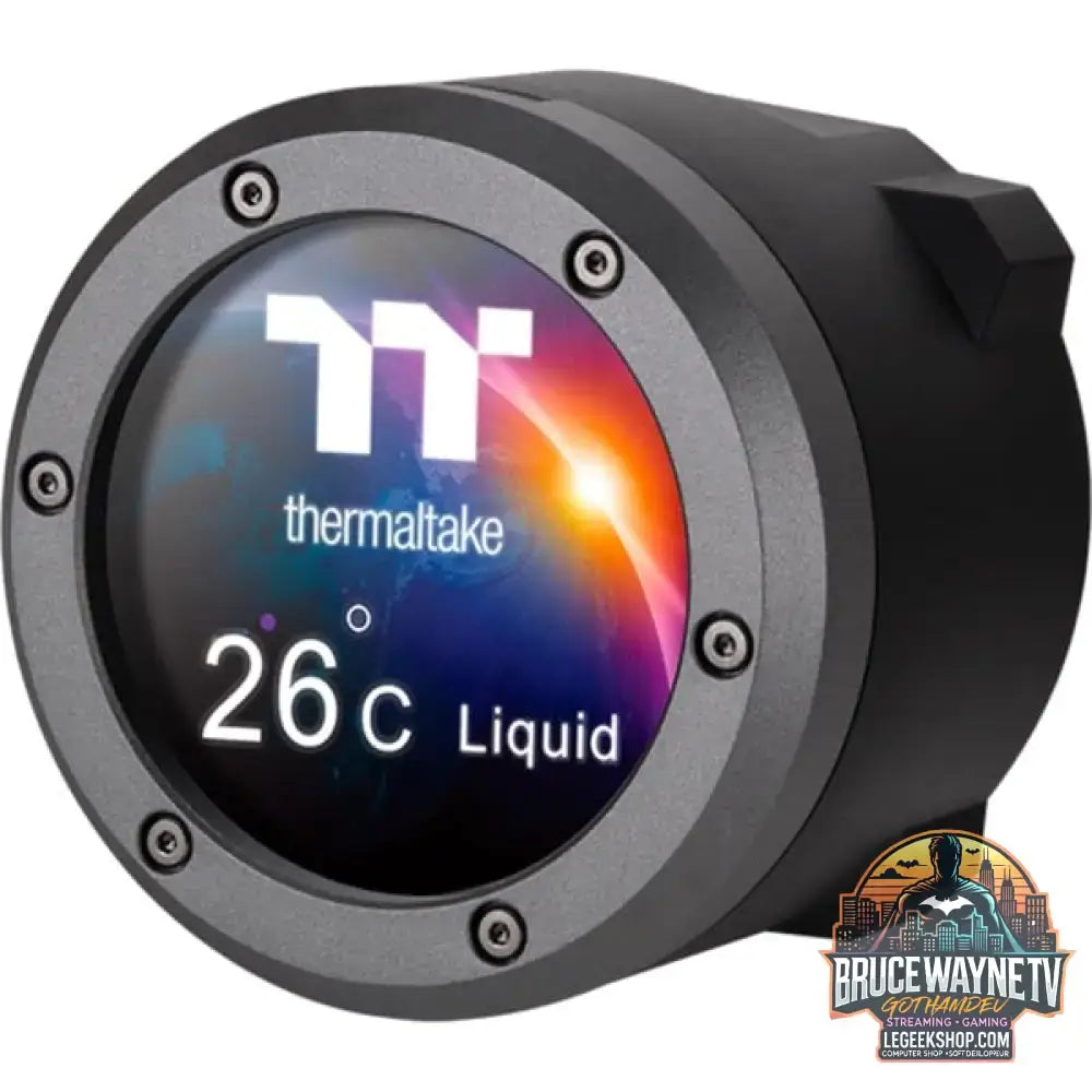 Thermaltake TH420 V2 Ultra ARGB Sync AIO Liquid Cooler, Wasserkühlung schwarz - Thermaltake - vue 8