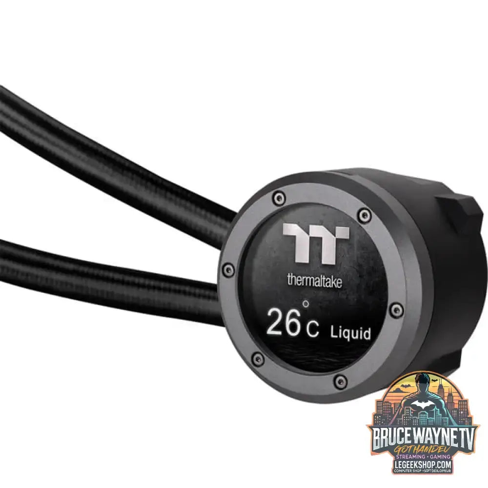 Thermaltake TH420 V2 Ultra ARGB Sync AIO Liquid Cooler, Wasserkühlung schwarz - Thermaltake - vue 3