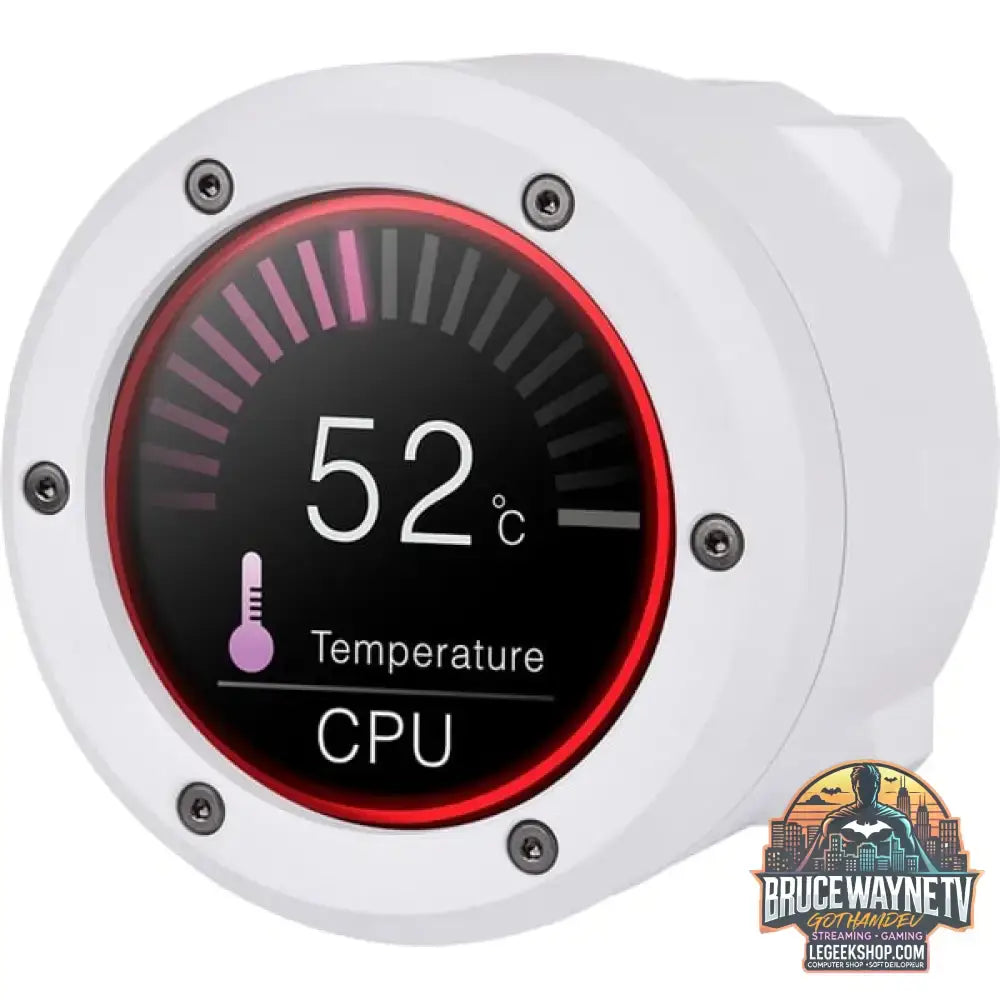 Thermaltake TH420 V2 Ultra ARGB Sync AIO Liquid Cooler Snow Edition, Wasserkühlung weiß - Thermaltake - vue 7
