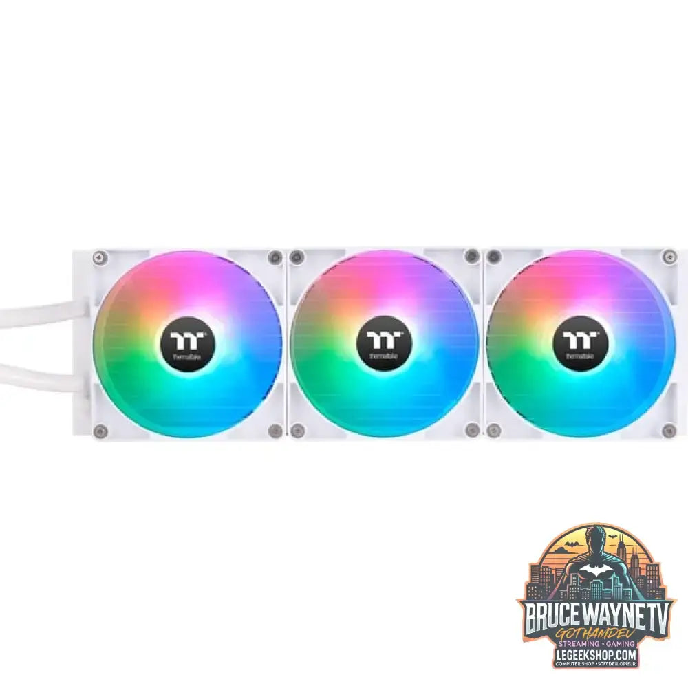 Thermaltake TH420 V2 Ultra ARGB Sync AIO Liquid Cooler Snow Edition, Wasserkühlung weiß - Thermaltake - vue 2