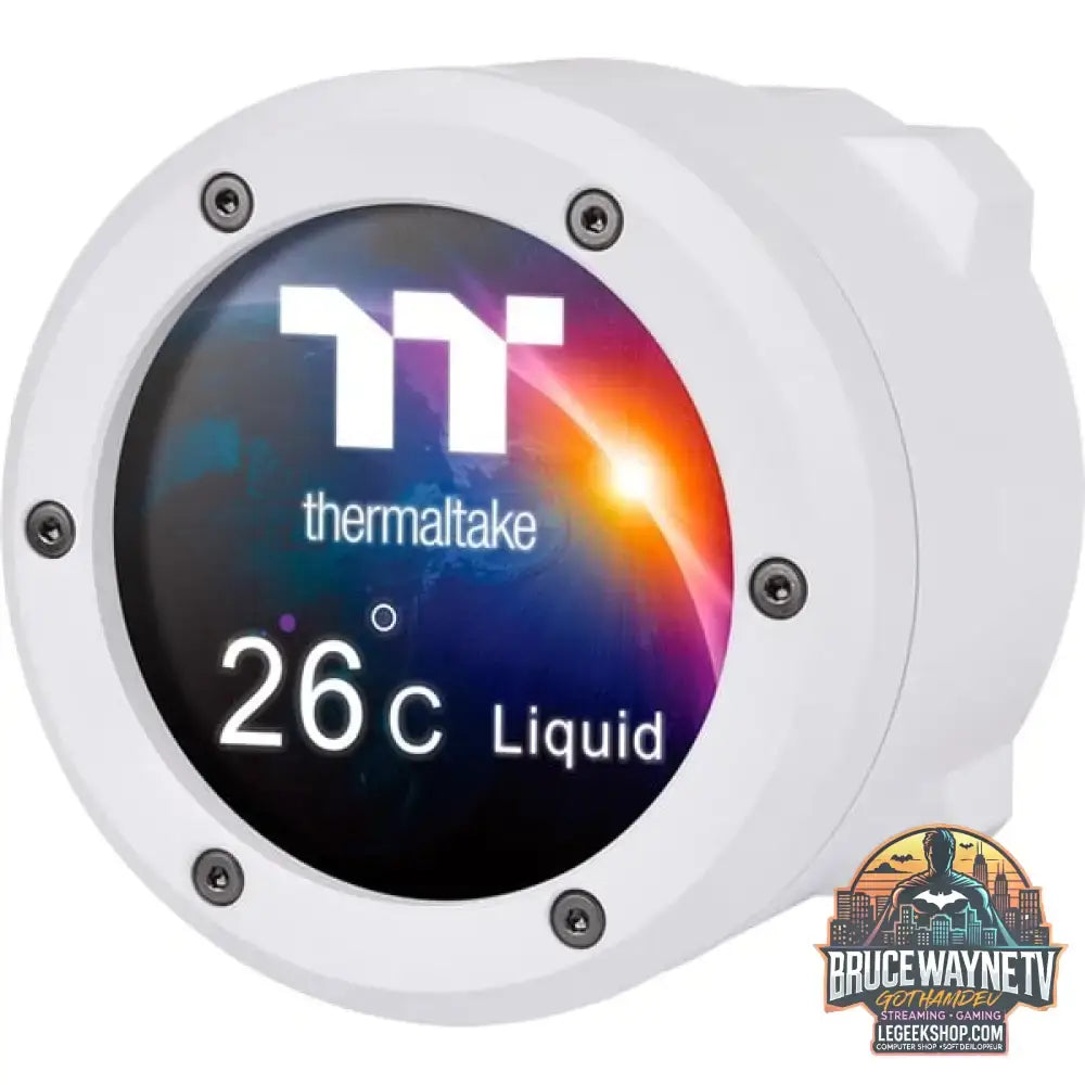 Thermaltake TH420 V2 Ultra ARGB Sync AIO Liquid Cooler Snow Edition, Wasserkühlung weiß - Thermaltake - vue 8