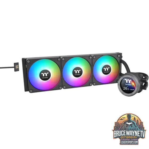 Thermaltake TH420 V2 Ultra EX ARGB CPU AIO Liquid Cooler, Wasserkühlung schwarz - Thermaltake