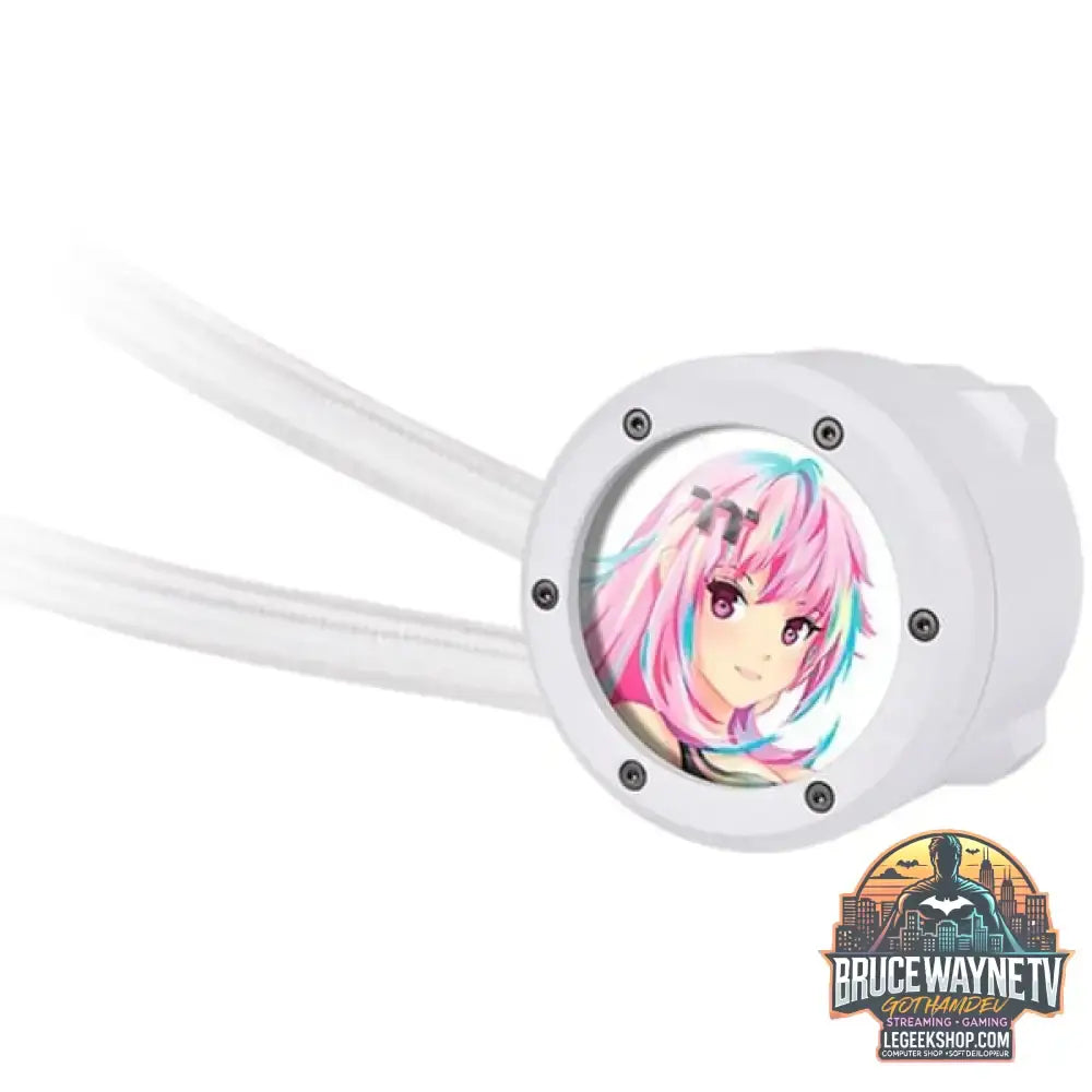 Thermaltake TH420 V2 Ultra EX ARGB Sync AIO Liquid Cooler - Snow Edition, Wasserkühlung weiß - Thermaltake - vue 4