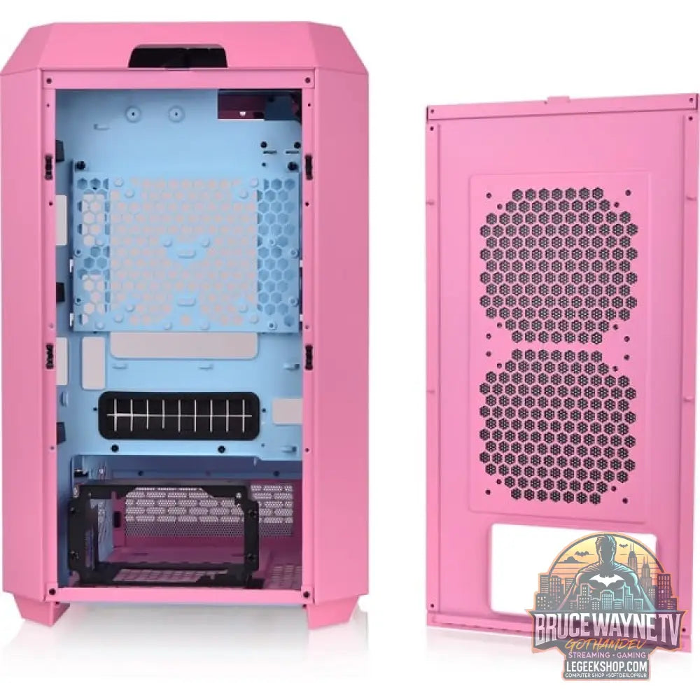 Thermaltake The Tower 300 Bubble Pink, Tower-Gehäuse - Thermaltake - vue 8