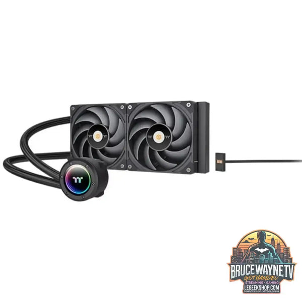 Thermaltake TOUGHLIQUID 240 EX Pro ARGB Sync AIO Liquid Cooler 240mm, Wasserkühlung schwarz - Thermaltake
