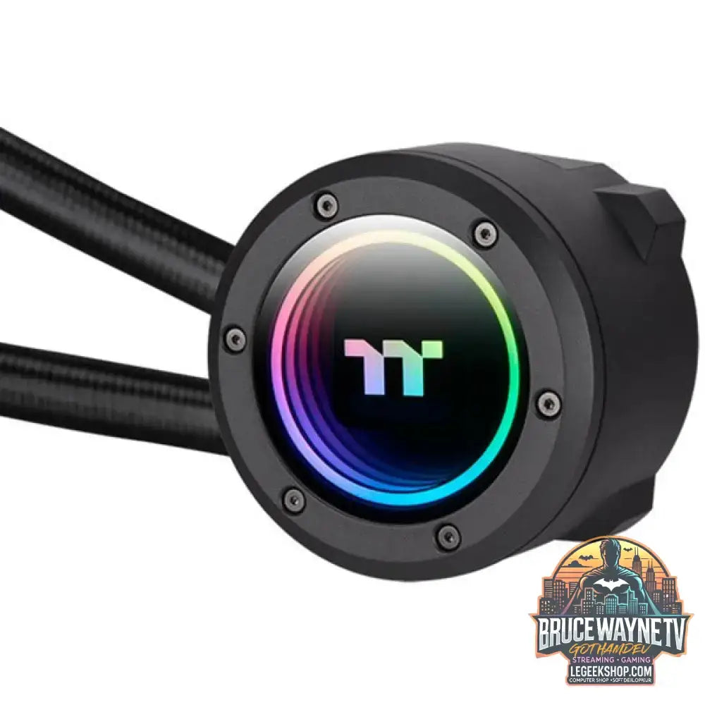 Thermaltake TOUGHLIQUID 240 EX Pro ARGB Sync AIO Liquid Cooler 240mm, Wasserkühlung schwarz - Thermaltake - vue 4